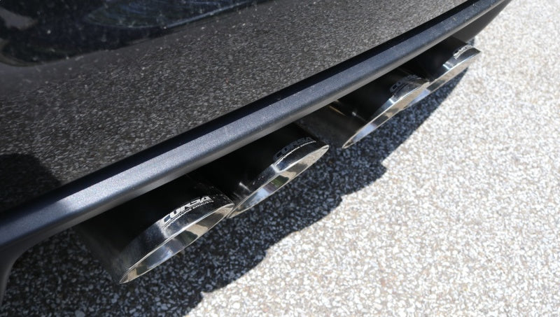 Corsa Performance 09-13 Chevrolet Corvette (C6) 6.2L Polished Xtreme Axle-Back Exhaust 21012 Photo - Mounted