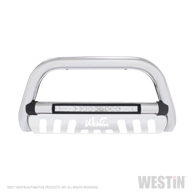 Westin 2016-2018 Toyota Tacoma Ultimate LED Bull Bar - Chrome 32-3880L 32-3880L Photo - Unmounted