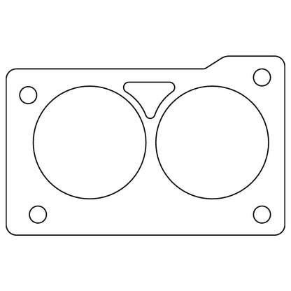 Cometic Gasket Cometic GM LT1/LT4 Gen-2 Small Block V8 .060in KF Throttle Body Gasket C15016-060 C15016-060 Photo - Primary