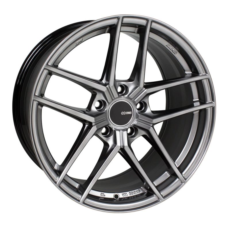 Enkei TY-5 Wheel Hyper Silver 18x8.5 +35 5x114.3 498-885-6535HS Photo - Primary