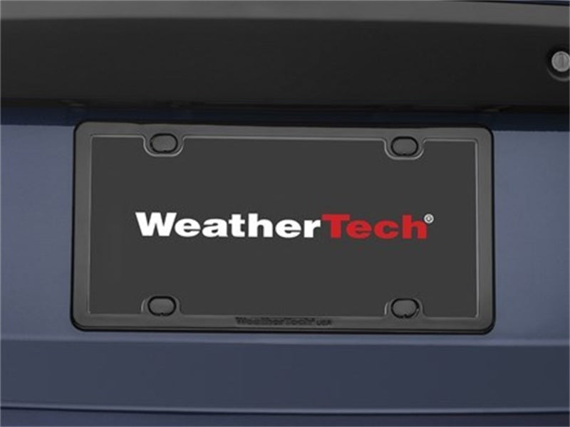 WeatherTech License Plate Frame Kit - Black 61020 Photo - Primary