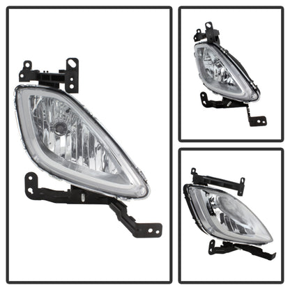 Spyder Hyundai Elantra 2011-2013 OE Style Fog Lights W/Switch Clear FL-HYE2011-C 5079909 5079909 User 1