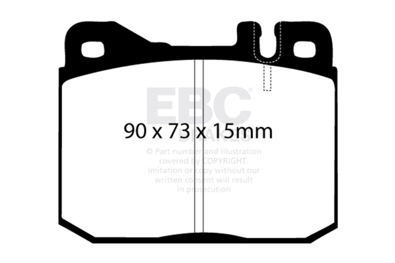 EBC Disc Brake Pad Set DP3261C Photo - Primary