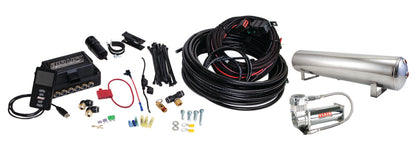 AIRLIFT 3P(3/8" Air Line,4 Gallon 5-Port Lightweight Polished,VIAIR 444C Comp) 27787 Photo - Primary