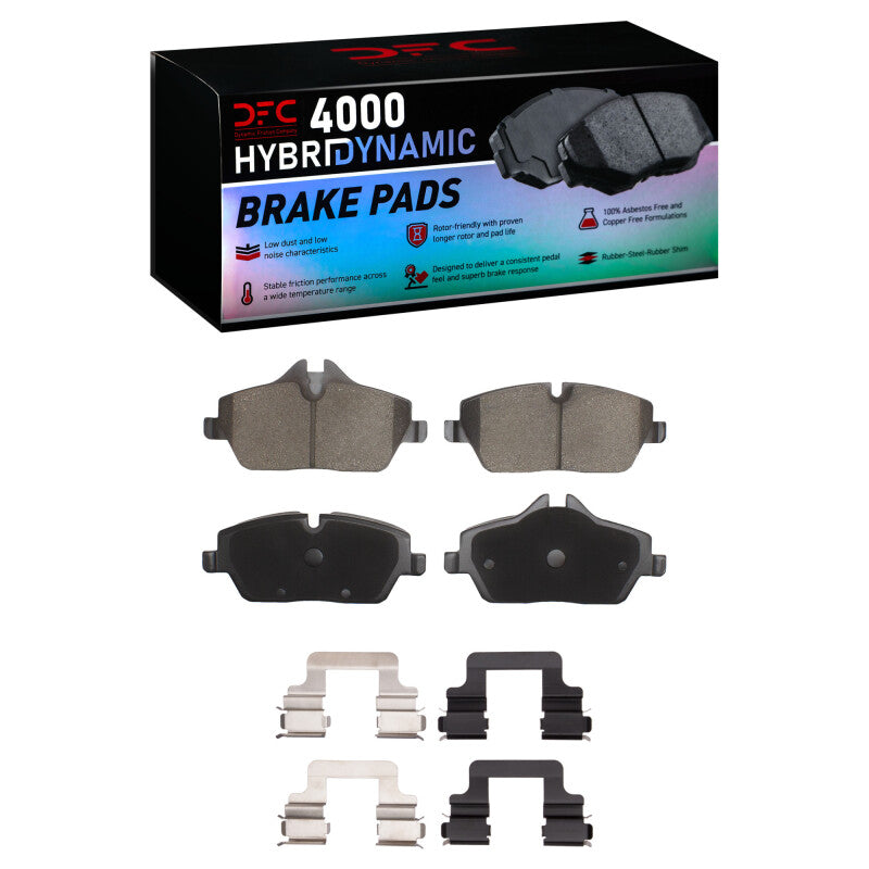 DFC DFC 4000 HybriDynamic Brake Pads Brakes, Rotors & Pads Brake Pads - OE main image