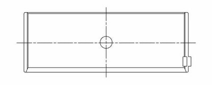 ACL Chry. Prod. V8 383-400-440 Race Series Engine Connecting Rod Bearing Set 8B527HD-010 8B527HD-010 Technical Drawing