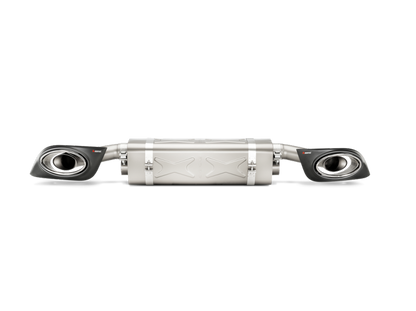 Akrapovic 14-15 Porsche 911 Turbo/Turbo S (991) Slip-On Line (Titanium) w/ Carbon Titanium Tips S-PO991TSO-HT S-PO991TSO-HT Photo - Primary