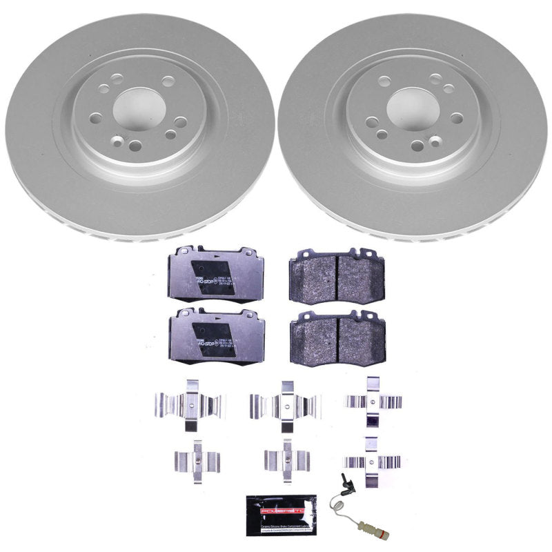 PowerStop Power Stop 00-03 Mercedes-Benz ML55 AMG Front Euro-Stop Brake Kit ESK5236 ESK5236 Photo - Primary