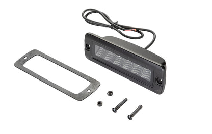 Hella Universal Black Magic 6 L.E.D. Flush Mount Mini Light Bar - Flood Beam 358176221 358176221 Photo - out of package
