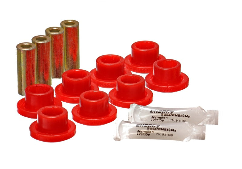 Energy Suspension Control Arm Bushing Set Red Honda Civic Base 1988-1991 16.3111R Photo - Primary