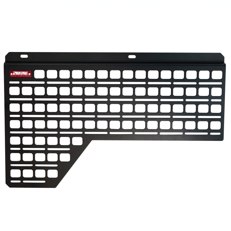 BuiltRight Industries 2022+ Toyota Tundra 5.5ft Bed Bedside Rack Molle Panel System - Passenger Side 102143 102143 Photo - Close Up