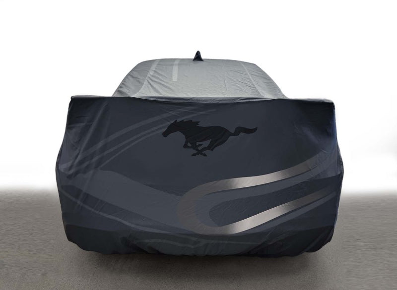 Ford Racing 2024 Mustang Coupe High Wing Outdoor Cover M-19412-S6TH M-19412-S6TH Photo - Mounted