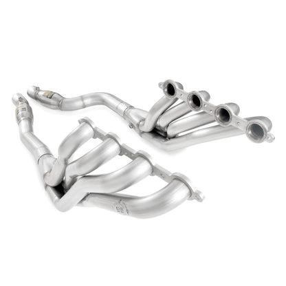 Stainless Works 2009-15 Cadillac CTS-V Headers 2in Primaries High-Flow Cats 3in Leads X-Pipe CTSV9HCATSW CTSV9HCATSW Photo - Primary
