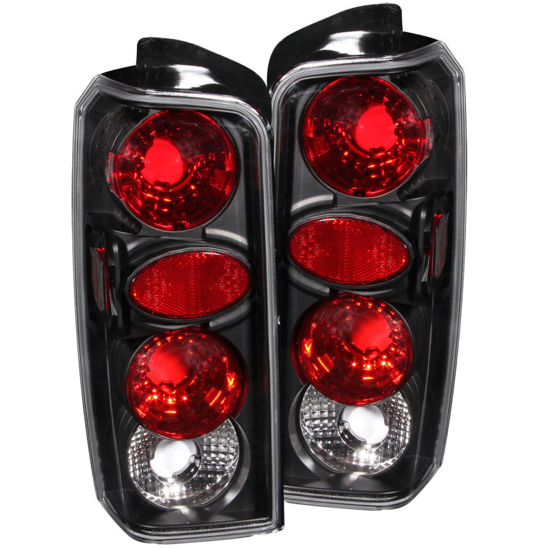 Anzo 1997-2001 Jeep Cherokee Tail lights Black 211103 Photo - Primary