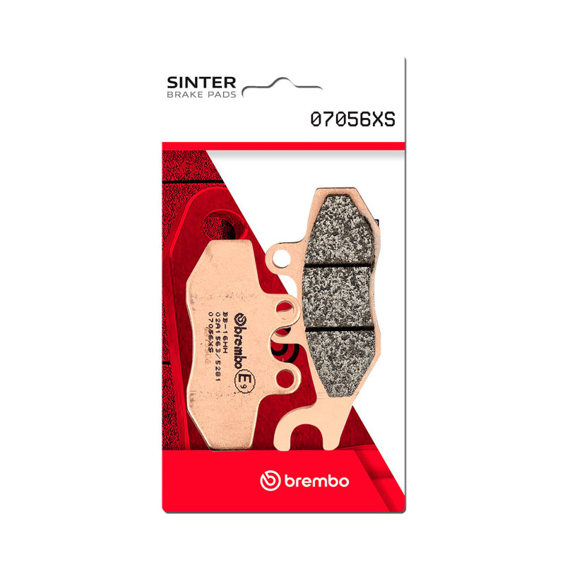 Brembo OE 12-19 Aprilia SR Max 300cc/07-08 Gilera Nexus 250cc Sinter Brake Pad - Front 07056XS 07056XS User 1
