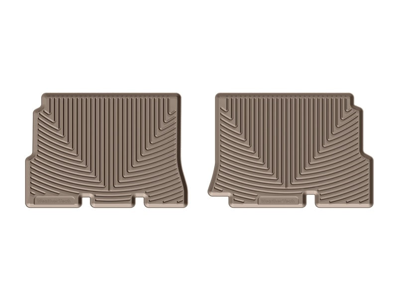 WeatherTech 14-16 Jeep Wrangler Rear Rubber Mats - Tan W322TN W322TN Photo - Primary