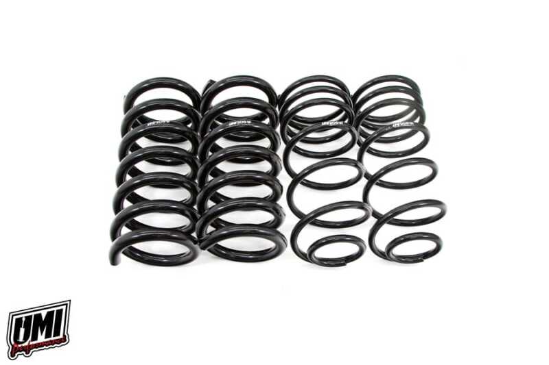 Umi Performance 82-92 Camaro Lowering Spring Kit Front/Rear UMI2461 2461 Photo - Primary