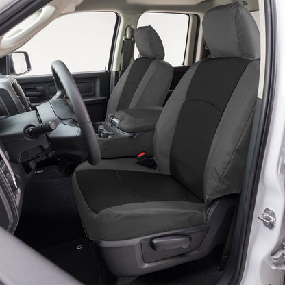 Covercraft 19-22 Ford F250/F350/F450/F550 Endura PrecisionFitSecond Row Seat Covers - Blk/Charcoal GTF4127ENBC GTF4127ENBC Photo - Primary