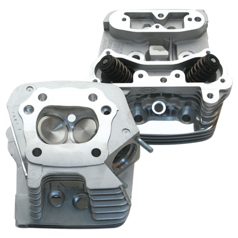 S&S Cycle 84-99 BT Performance Replacement Low Compression 82cc Cylinder Heads - Polished 106-4575