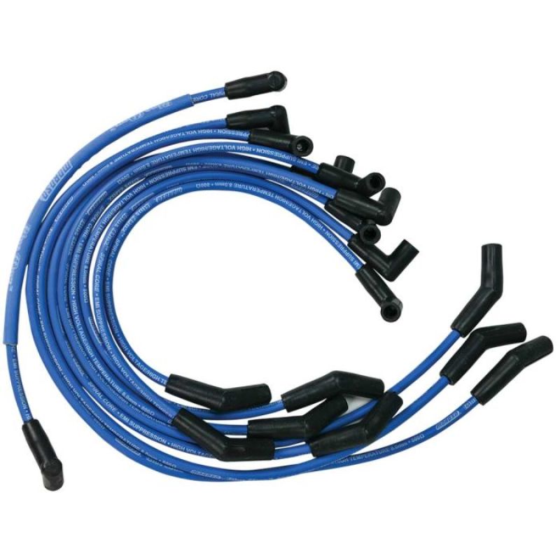 Moroso Custom Ignition Wire Set - Blue Max - Spiral Core 72635 72635 User 1