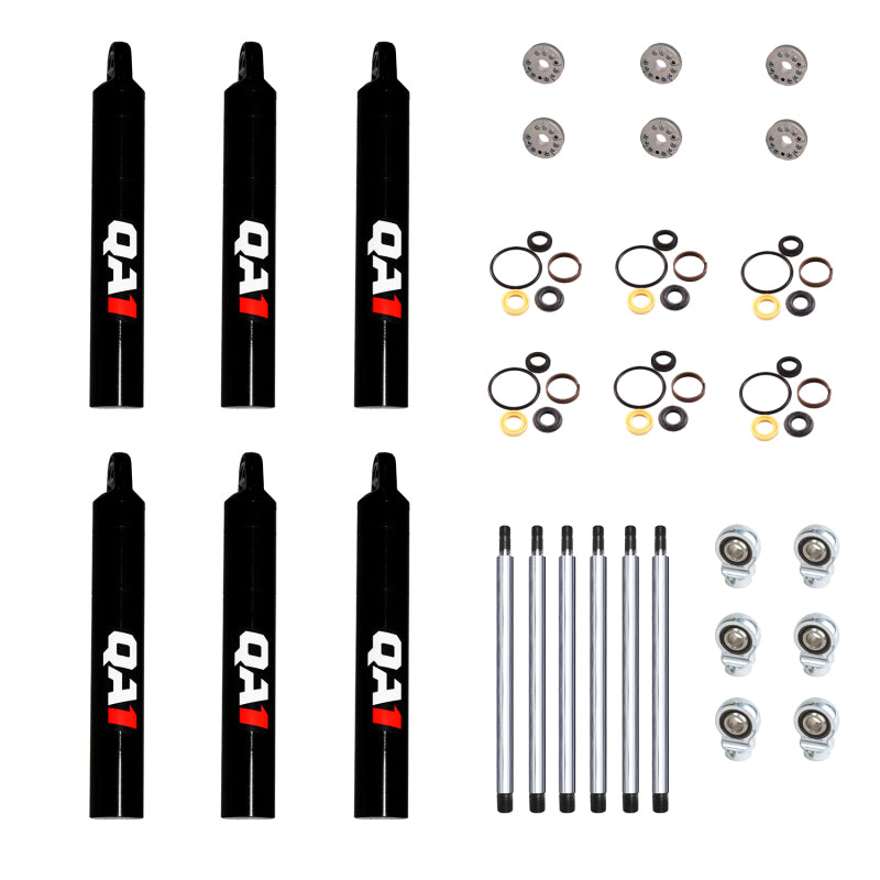 QA1 Precision Products Shock Small Body Steel Dry Kit 6 PACK 7Q6-DRY-6PK 7Q6-DRY-6PK Photo - Primary