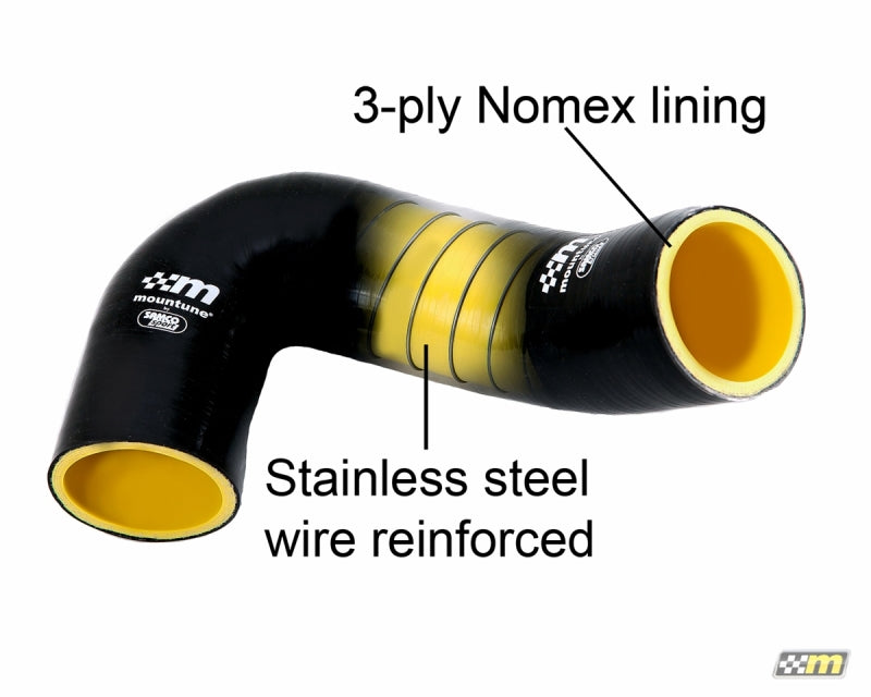 Mountune Silicone Boost Hose Kit Black 2013-2014 Focus ST 2363-BHK-BLK Photo - Primary