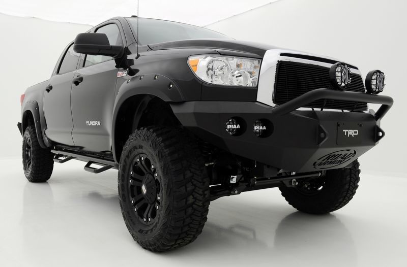 Road Armor 07-13 Toyota Tundra Stealth Front Winch Bumper w/Pre-Runner Guard - Tex Blk 99034B 99034B Photo - Primary