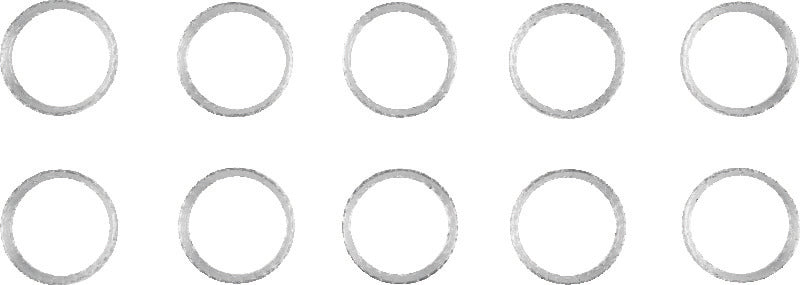 TwinPower Twin Power 84-Up Evo BT and XL and M8 Exhaust Gaskets Replaces 65324-83 Tapered 10 Pk 043206 043206 Photo - Primary