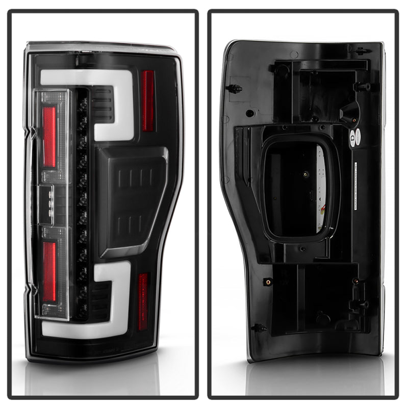 SPYDER Apex 20-21 Ford F250 SD (LED Model Only) LED Tail Lights - Black (ALT-YD-FS20LEDBS-LED-BK) 5088642 5088642 User 1