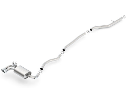 Borla 12-15 BMW 328i Sedan 2.0L AT/MT RWD Dual Left Rear Exit Catback Exhaust 140509 140509 Photo - Primary