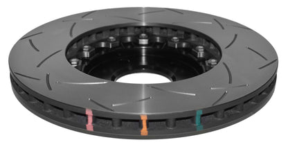 DBA 06-14 Mazdaspeed 3 Front Slotted 5000 Series 2 Piece Rotor Assembled w/ Black Hat 52962BLKS 52962BLKS Photo - out of package
