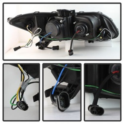 Spyder Honda Civic 2012-2014 Projector Headlights - Light Bar DRL Black PRO-YD-HC12-DRL-BK 5076519 5076519 Photo - Unmounted