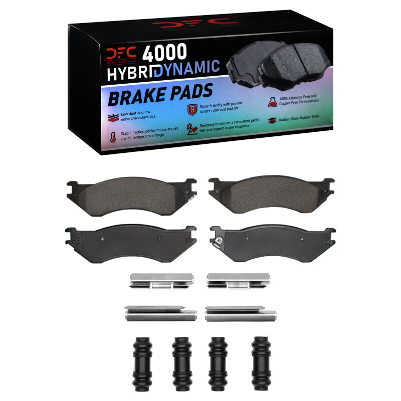 DFC DFC 4000 HybriDynamic Brake Pads Brakes, Rotors & Pads Brake Pads - OE main image