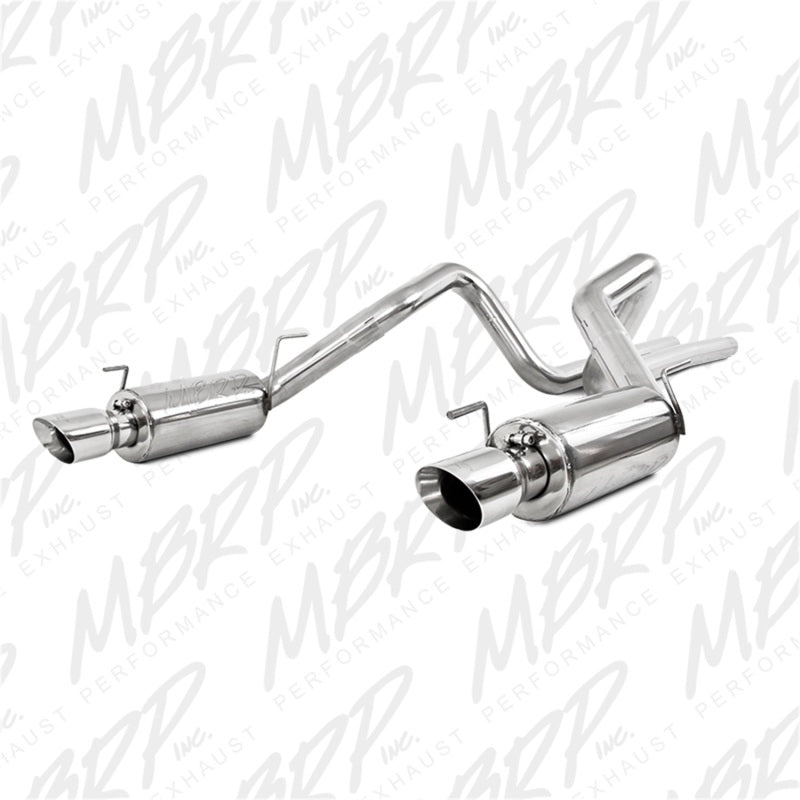 MBRP 05-09 Ford Shelby GT500 / GT Dual Split Rear Street Version 4in Tips S7269409 Photo - Primary