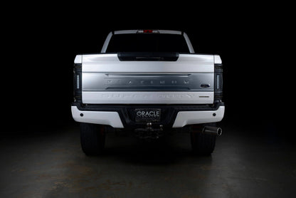 ORACLE Lighting 17-22 Ford F-250/350 (Black Series) Flush Mount LED Tail Lights 5896-504-T 5896-504-T Photo - lifestyle view