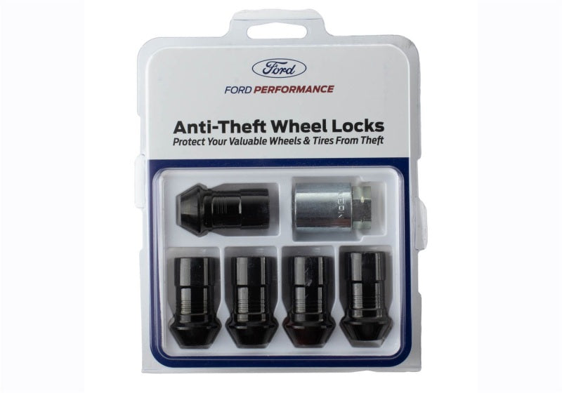 Ford Racing 2023+ Ford Bronco Raptor  M14 x 1.5 Black Security Lug Nut Kit - Set of 5 M-1A043-A5 M-1A043-A5 Photo - Unmounted