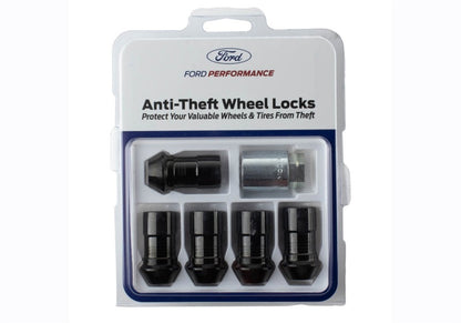 Ford Racing 2023+ Ford Bronco Raptor  M14 x 1.5 Black Security Lug Nut Kit - Set of 5 M-1A043-A5 M-1A043-A5 Photo - Unmounted