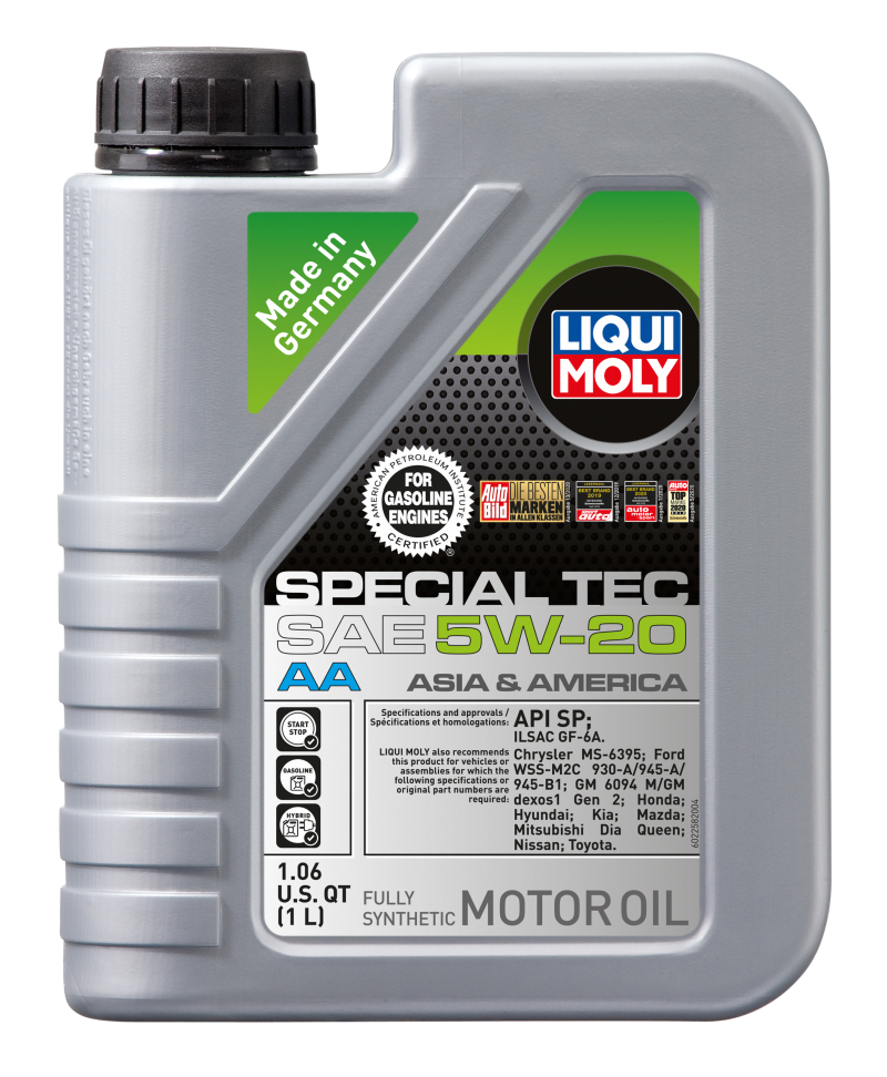 LIQUI MOLY LQM Motor Oil - Special Tec AA Oils & Oil Filters Motor Oils main image