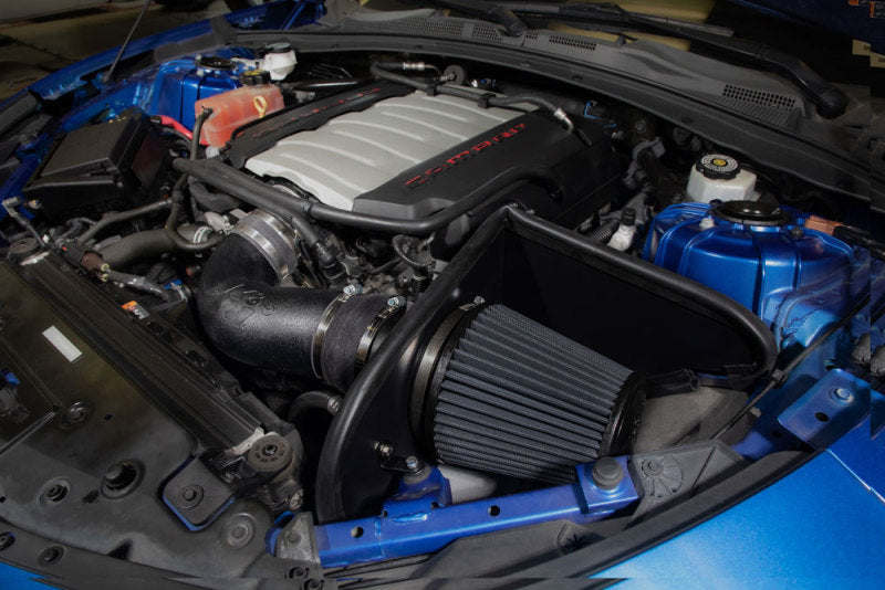 K&N Engineering K&N 16-23 Chevrolet Camaro SS 6.2L V8 F/I Dryflow Performance Air Intake System 30-3092 30-3092 Photo - Mounted