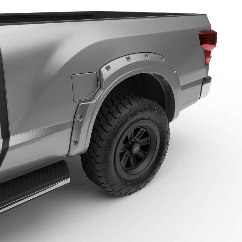 EGR 16+ Nissan Titan XD Bolt-On Look Color Match Fender Flares - Set - Liquid Platinum Metallic 795904-K23 795904-K23 User 2