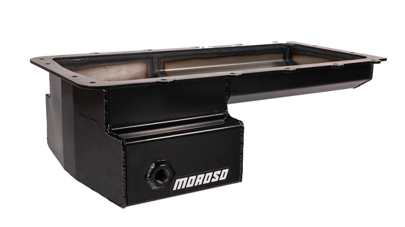 Moroso Oil Pan, Ford 5.0 Coyote, Road Race Baffled, Front T-Sump 20573 User 1