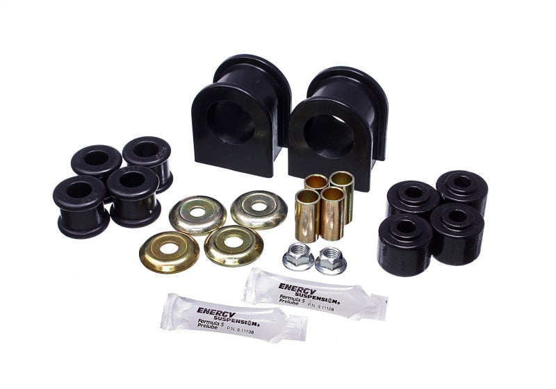 Energy Suspension Sway Bar Bushing Set Black Rear Bar Dia. 35mm Performance Polyurethane 40.5024G Photo - Primary
