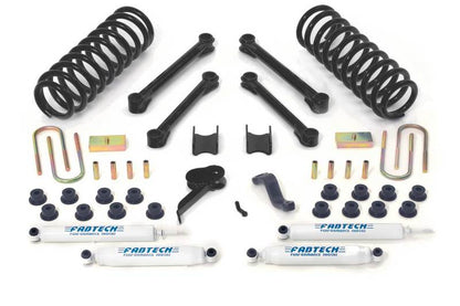 Fabtech 09-13 Ram 2500/3500 4WD Diesel w/Auto 4.5in Perf. System w/Perf. Shocks K3037 K3037 Photo - Primary