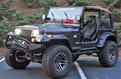 Rugged Ridge 87-95 Jeep Wrangler LED 4in x 7in Headlight Each 12402.85 12402.85 Photo - Mounted