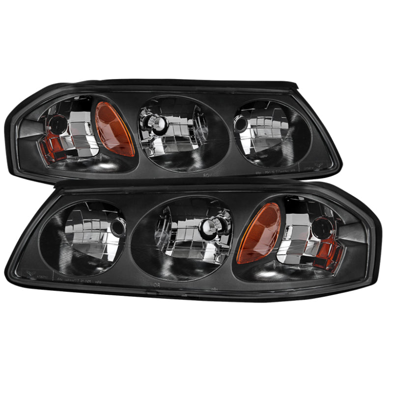 SPYDER Xtune Chevrolet Impala 00-04 OEM Headlamps Black HD-JH-CIM00-AM-BK 9027253 9027253 Photo - Primary