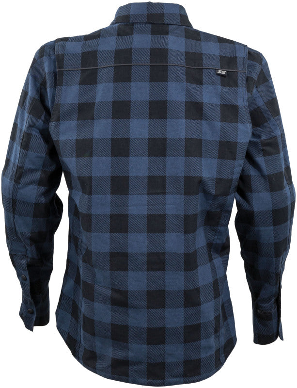 Speed and Strength True Grit Armored Motoshirt Navy/Black - Large 609890 609890 User 1