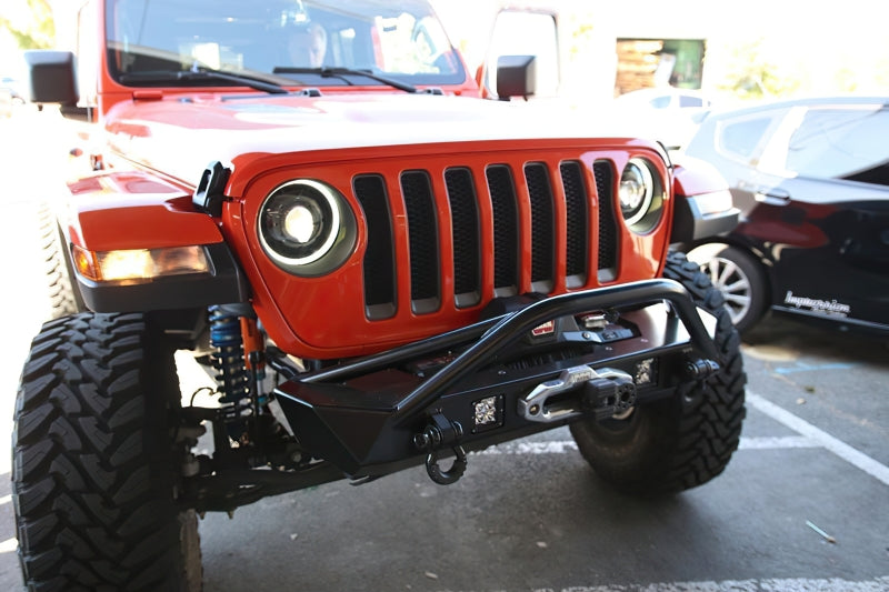 ORACLE Lighting Oracle Oculus Bi-LED Projector Headlights for Jeep JL/Gladiator JT - Matte Black - 5500K 5839-504 5839-504 Photo - lifestyle view
