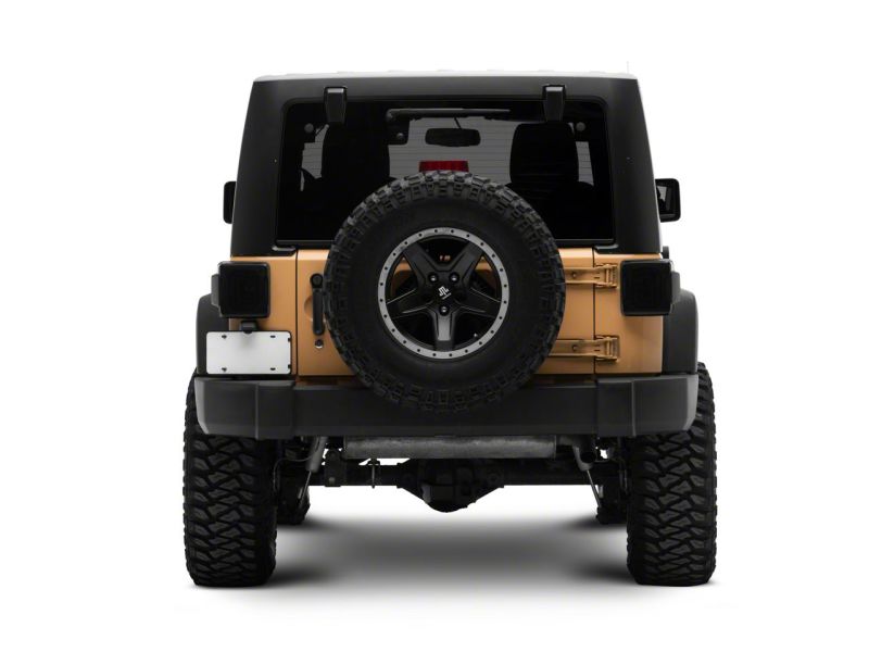 Raxiom 07-18 Jeep Wrangler JK Axial Series Carver LED Tail Lights- Blk Housing (Smoked Lens) J164241 J164241 Photo - Close Up