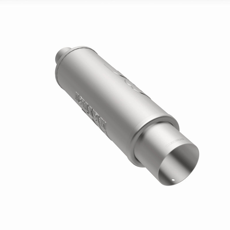 MagnaFlow 5" Round Center/Center Performance Muffler With Tip 14857 360 Degree Image Set