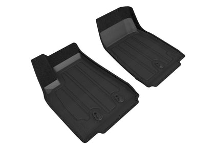 3D MAXpider 16-21 Tesla Model X Elegant Hybrid 1st Row Floormat - Black SLTL00114709 SLTL00114709 Photo - Primary